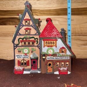 🐈‍⬛ Heritage Village Nort Pole Series “Obbie’s Books & Letrinka’s Candy”